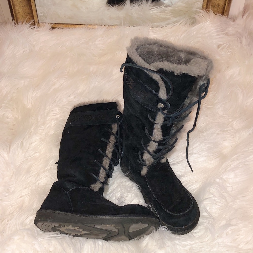 UGG black tall boots